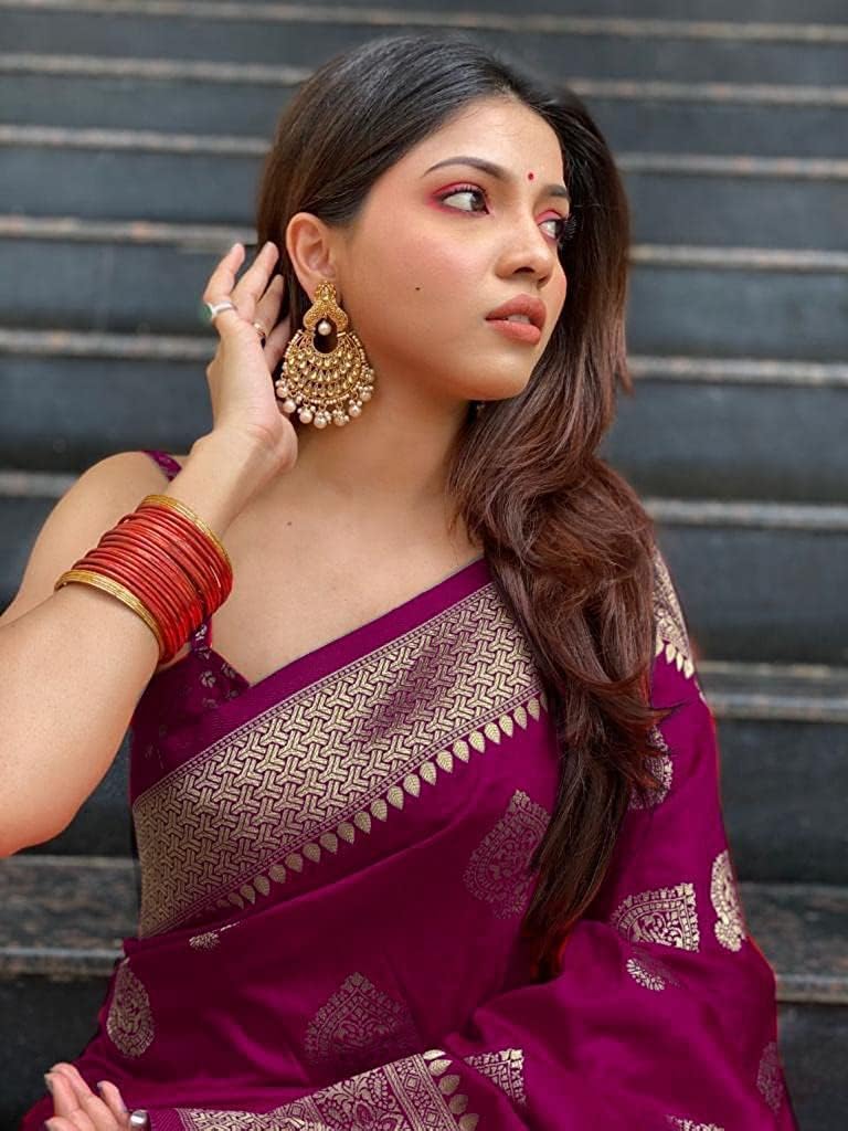 Pure Kanjivaram Silk Wedding Saree