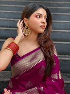 Pure Kanjivaram Silk Wedding Saree