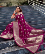 Pure Kanjivaram Silk Wedding Saree
