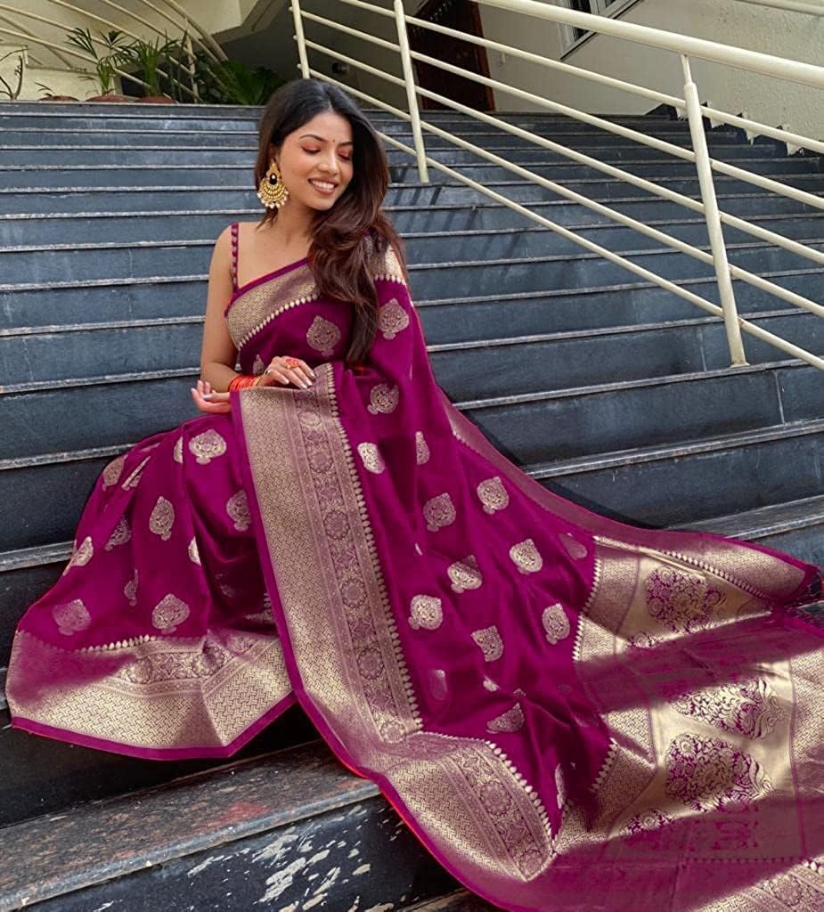 Pure Kanjivaram Silk Wedding Saree