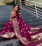 Pure Kanjivaram Silk Wedding Saree